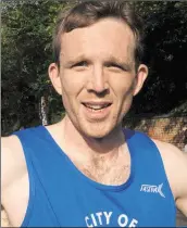  ?? FM20256455 ?? Micheal Beckett, from the City of Salisbury club was first home in the 5 mile race