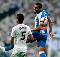  ??  ?? Borja Iglesias (right) was on target for Espanyol. —