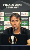  ??  ?? Julen Lopetegui.