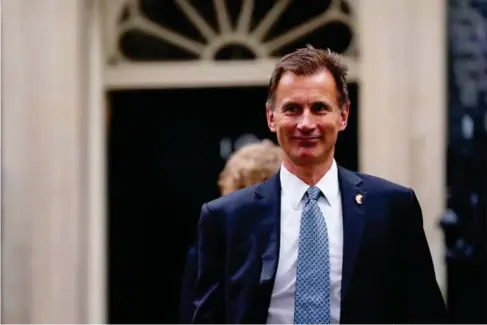  ?? ?? The chance ll or Jeremy Hunt is due to l ay out his Budget next week (PA)