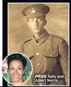  ??  ?? PRIDE Kelly and Albert Norris