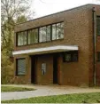  ??  ?? Bauhaus-architekt Ludwig Mies van der Rohe entwarf 1927 diese Villa in Krefeld.