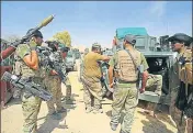  ?? AFP ?? Iraqi forces advance towards the alAyadieh area to oust the last pockets of Islamic State jihadists on Thursday.