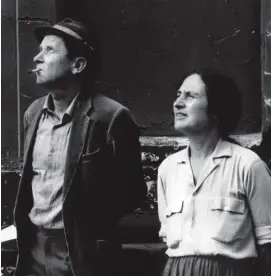  ?? ?? Jean-Marie Straub, Danièle Huillet.
(Ph. DR)