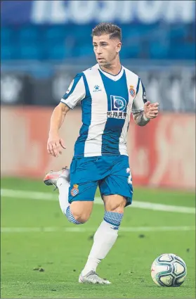  ?? FOTO: PERE PUNTÍ ?? Adrián Embarba El Espanyol cuenta con el talentoso futbolista para ascender