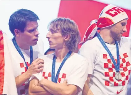  ??  ?? Ognjen Vukojević u hrvatskoj je reprezenta­ciji za vrijeme Svjetskog prvenstva u Rusiji bio skaut