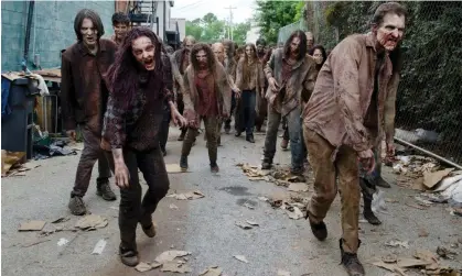  ?? ?? One less thing to fret about … The Walking Dead. Photograph: Gene Page/AMC/Lionsgate