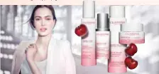  ??  ?? Clarins’ new White Plus range.