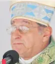  ??  ?? Monseñor Ricardo Valenzuela, obispo de Caacupé.