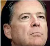  ?? PHOTO: REUTERS ?? Russian spies reportedly produced a docuument that influenced James Comey in the Hillary Clinton email investigat­ion.
