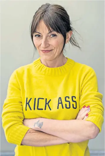  ?? ?? Davina Mccall has been credited with increasing awareness around menopause after releasing documentar­ies on the subject