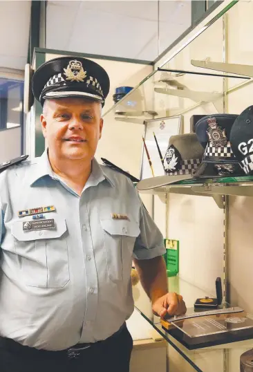  ?? Picture: BRENDAN RADKE ?? IMMEDIATE IMPACT: Superinten­dent Geoff Sheldon says he is honoured to serve the Far North and will be taking a trip to Thursday Island today.