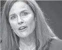  ?? AP ?? The Judiciary Committee voted 12-0 to confirm Amy Coney Barrett. The full Senate is set to vote Monday.