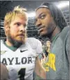  ??  ?? Baylor quarterbac­k Nick Florence followed Robert Griffin III’s brilliant 2011 season with one of his own in 2012.
