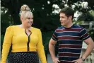  ??  ?? Rebel Wilson and Adam Devine in Isn’t It Romantic. Photograph: Michael Parmelee/ Netflix