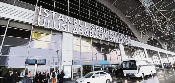  ??  ?? Loss-making: MAHB’s Turkish operations, held via Istanbul Sabiha Gokcen Internatio­nal Airport, has been loss-making for some years now even though MAHB expects it to turn the corner this year.