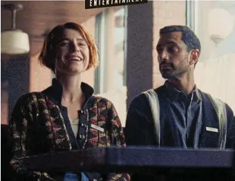  ?? Picture: APPLE TV +NICE ?? Jessie Buckley and Riz Ahmed.