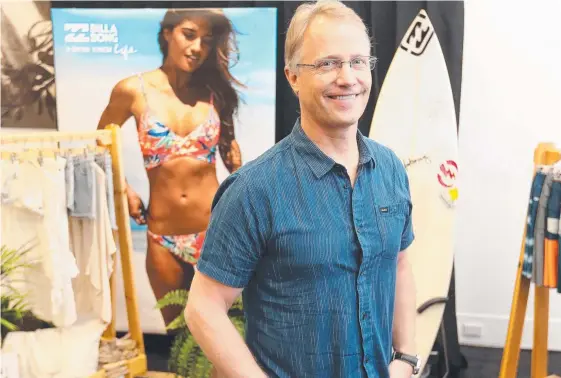  ??  ?? Ex-Billabong CEO Neil Fiske has been appointed CEO and president at Gap brand.