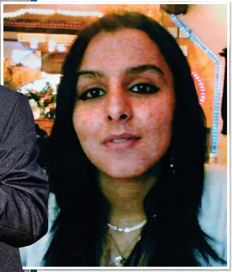  ?? ?? CALLOUS EXECUTION: Mahmod Banakir Mahmod, left, was jailed for life for the ‘honour killing’ of his 20-year-old daughter Banaz Mahmod, above