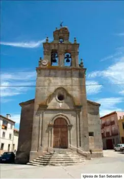  ??  ?? Iglesia de San Sebastián