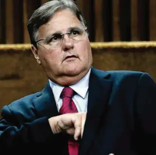  ?? Alan Marques/Folhapress ?? O ex-ministro Geddel Vieira Lima está preso e é suspeito de ser responsáve­l por R$ 51 milhões encontrado­s em malas e caixas em apartament­o em Salvador