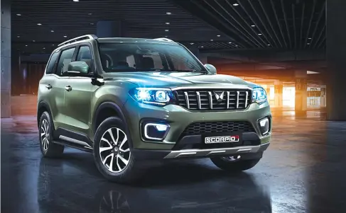  ?? MAHINDRA & MAHINDRA LTD ?? Mahindra takes the wraps off its Scorpio-N late on Monday, an automobile it bills as the ‘Big Daddy of SUVs’.