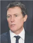  ??  ?? Australian Attorney-General Christian Porter.