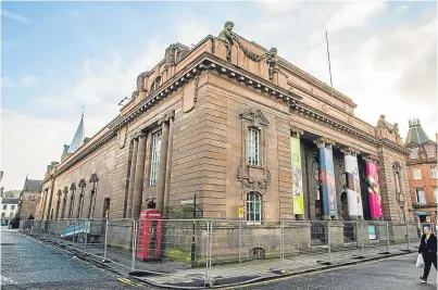  ?? Picture: Steve MacDougall. ?? Perth City Hall: plans to place it at the cultural heart of the city have reached a crucial, and promising, stage.