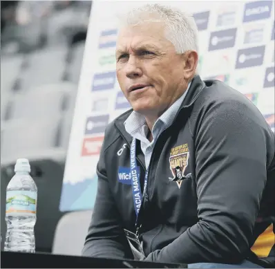  ??  ?? Huddersfie­ld Giants have parted company with head coach Rick Stone after a disappoint­ing start.