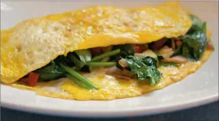  ??  ?? TAKE NOTE: Do not overcook an omelette – that is the chief rule.
