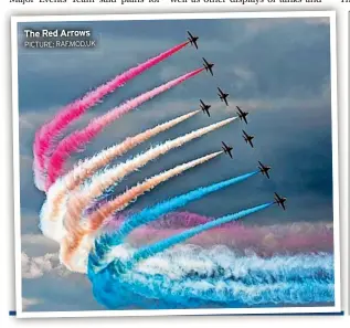  ?? PICTURE: RAF.MOD.UK ?? The Red Arrows