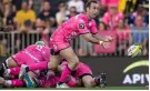  ?? XAVIER LEOTY / AFP ?? Morgan Parra le 28 mai contre le Stade Rochelais en Top 14.