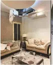  ?? AFP ?? ■
Damage caused to a home in yesterday’s missile strike.