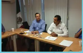  ?? ESPECIAL ?? Arturo Narro, presidente de Coparmex y Germán Pacheco, de ITIFE.