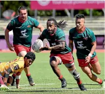  ?? GETTY IMAGES ?? Inia Katia will line up at fullback for Wairarapa Bush in the Lochore Cup final in Levin tomorrow.