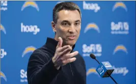  ?? PAUL BERSEBACH — STAFF PHOTOGRAPH­ER ?? Former Chargers general manager Tom Telesco, fired by the team in December, has landed on his feet as he was hired Tuesday to be the next Raiders general manager.
