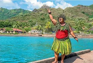  ??  ?? The Polynesian­s who live in the Marquesas Islands, and the rest of French Polynesia, are closely related to Ma¯ ori.