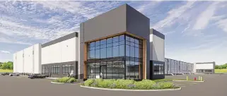  ?? Griffin Parnters ?? Griffin Partners is building Carter Crossing, a 137,000-square-foot industrial developmen­t at 1444 Greens Parkway in north Houston, with completion expected late next year.