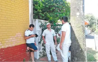  ??  ?? Las víctimas Pedro Cardozo Alvarenga, Gabriel González y Rodrigo Genes.
