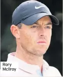  ??  ?? Rory McIlroy