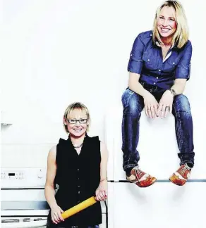  ??  ?? Sisters Patricia Green, left, and Carolyn Hemming have written five cookbooks together, including their latest, Vegetarian Any Day.