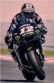  ?? IPP ?? Maverick Vinales, 24 anni, ha vinto 4 GP con la Yamaha