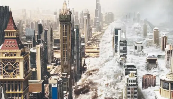  ?? Picture: SUPPLIED ?? BOX OFFICE POISON: A scene in Geostorm — the movie needs a better name to attract audiences.