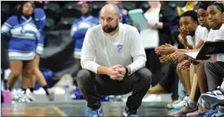  ?? KYLE FRANKO — TRENTONIAN FILE PHOTO ?? Ewing coach Dan Montferrat has guided his team to the Group III state final after coming up one game short last season.