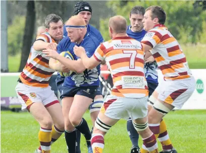  ?? Dominic Salter ?? Sam Moss enjoyed his best display of the season so far for Macclesfie­ld