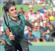  ?? USA TODAY SPORTS ?? Roger Federer will meet Nick Kyrgios in the semifinals. Their clash in Indian Wells was called off as Krygios got injured.