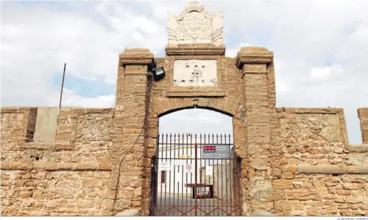  ?? ALMUDENA TORRES ?? Una imagen de la entrada del Castillo de San Sebastián.