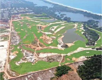  ?? DAVID J. PHILLIP, AP ?? On Rio’s new Olympic course, golf will return to the Games for the first time since 1904.