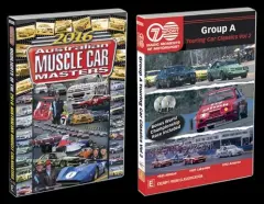  ??  ?? Subscribe for 2 years and recieve a... 2016 Australian Muscle Car Masters Highlights Seven Sports Magin Moments of Motorsport­s: Group A Touring Car Classics Volume 2