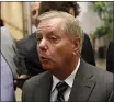  ?? PATRICK SEMANSKY — AP ?? Sen. Lindsey Graham, R-S.C.